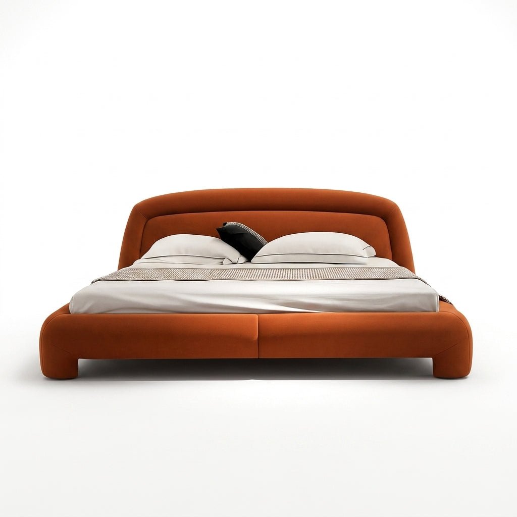 Terracotta King Bed