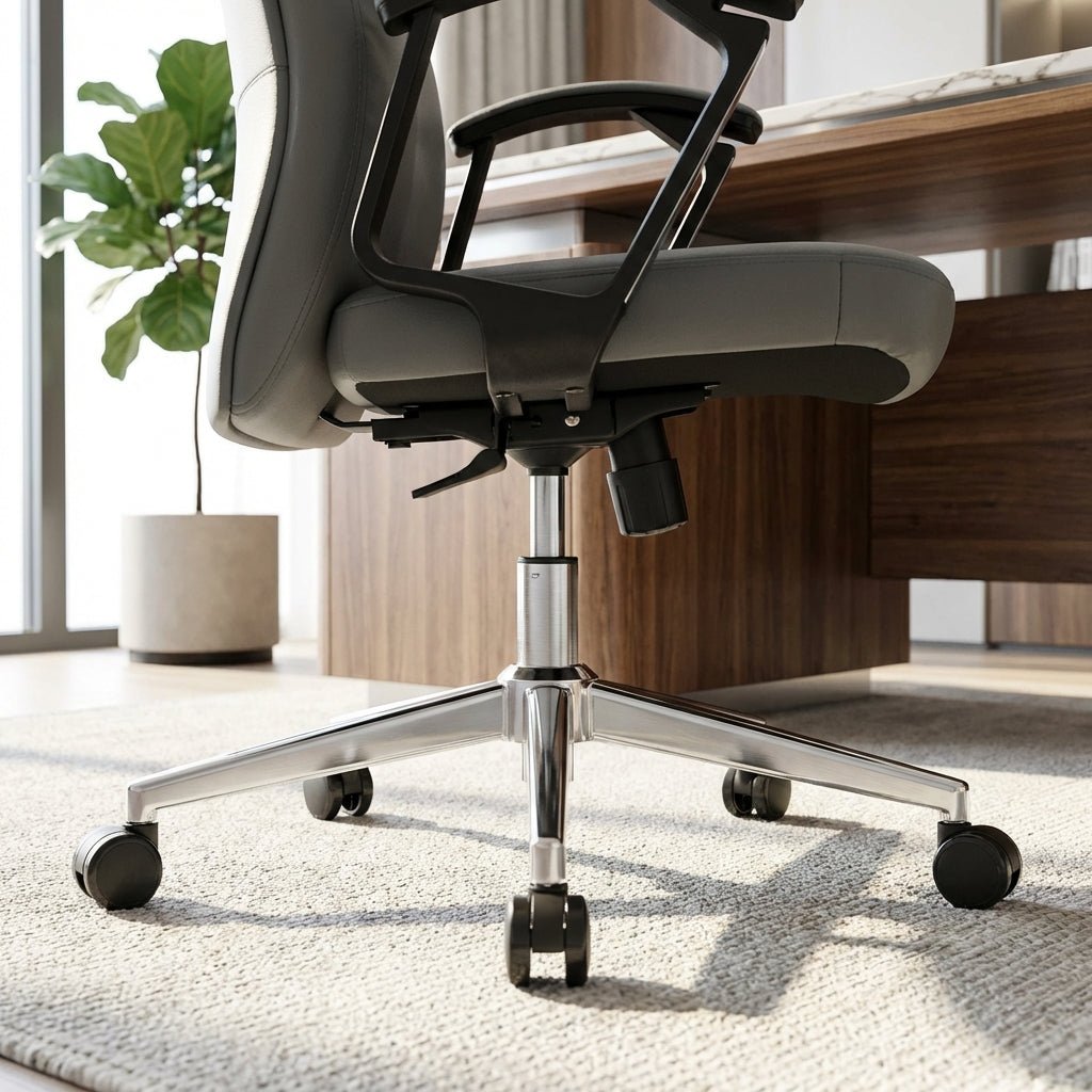 Ljubljana Full-Grain Leather Office Chair