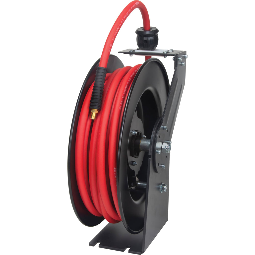 Hose Reel, Air/Water, 3/8" x 50', Single Hose, 300 psi