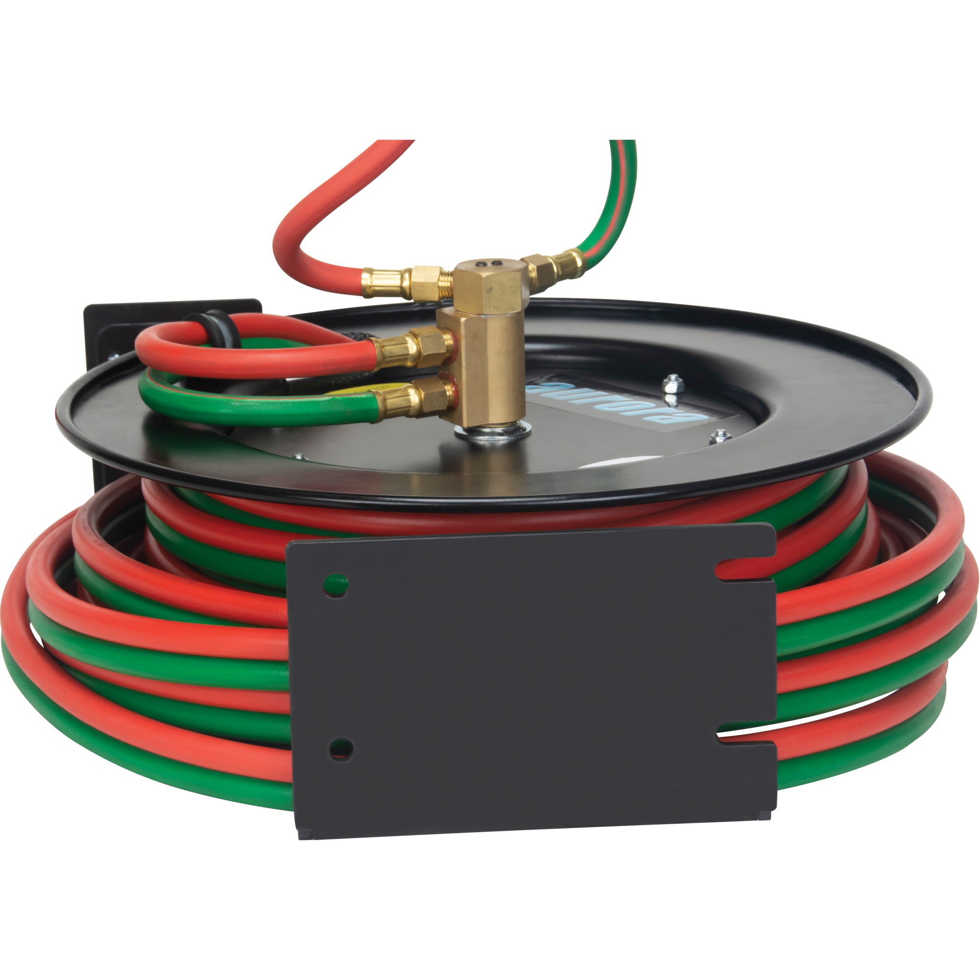 Welding Hose Reel, Welding Gases, 1/4" x 50', Single Hose, 300 psi