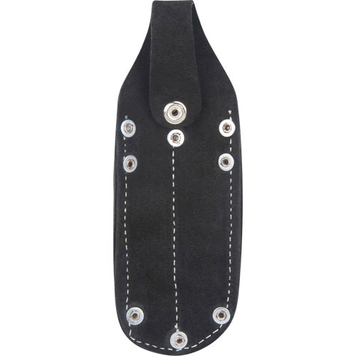 Utility Pouch, Knife Holder, Leather, 3 Pockets