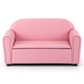 Kids Sofa Armrest Chair with Storage Function-Pink