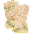Premium Patch-Palm Fitters Gloves, X-Large, Grain Cowhide Palm, Cotton Inner Lining